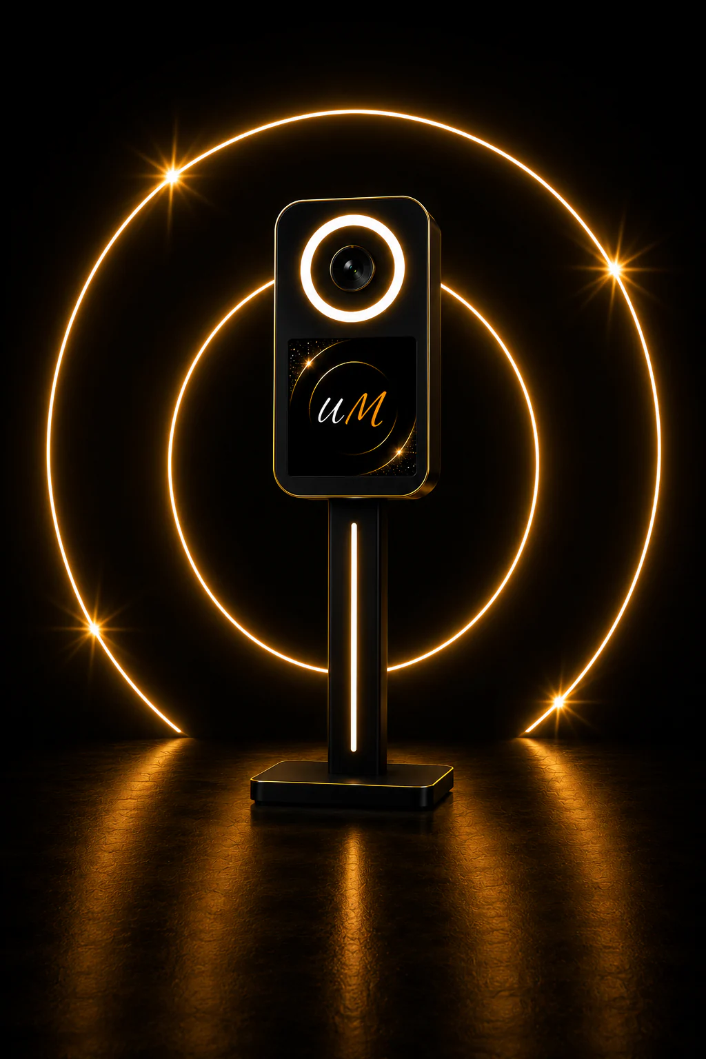 Photobooth haut de gamme UnikMoment installé pour un événement